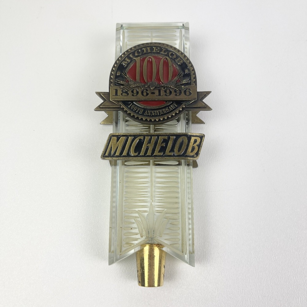 Michelob 100 Year Anniversary 1896 1996 Beer Tap Handle Vtg Brewery Collectible
